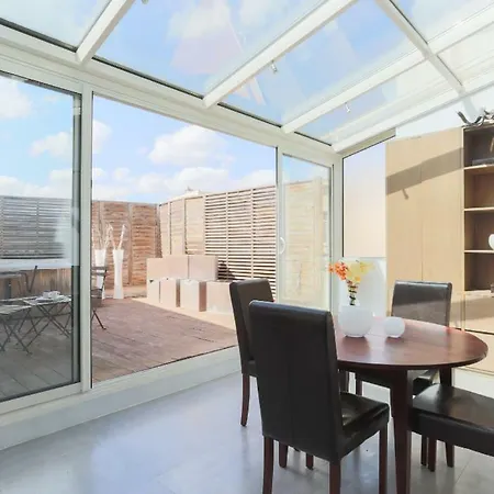 Peace&loft: Jacuzzi & Terrasse Daire *