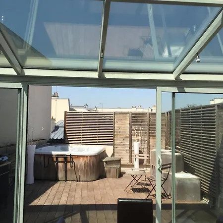 Daire Peace&loft: Jacuzzi & Terrasse